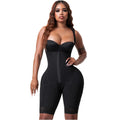 Faja Snatched Body DC05L1 vista de frente con broches frontales y tirantes anchos
