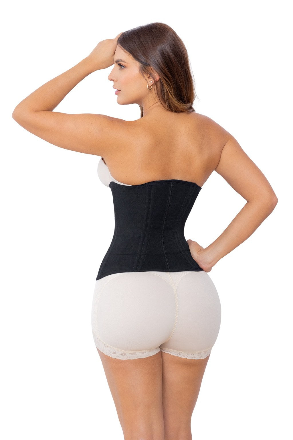 Cinturilla JL 5039 vista de espalda con soporte lumbar y corrección de postura
